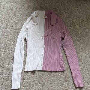 Abercrombie & Fitch two toned Cardigan M